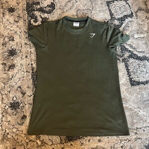 Gymshark Athletic Olive Green Tee